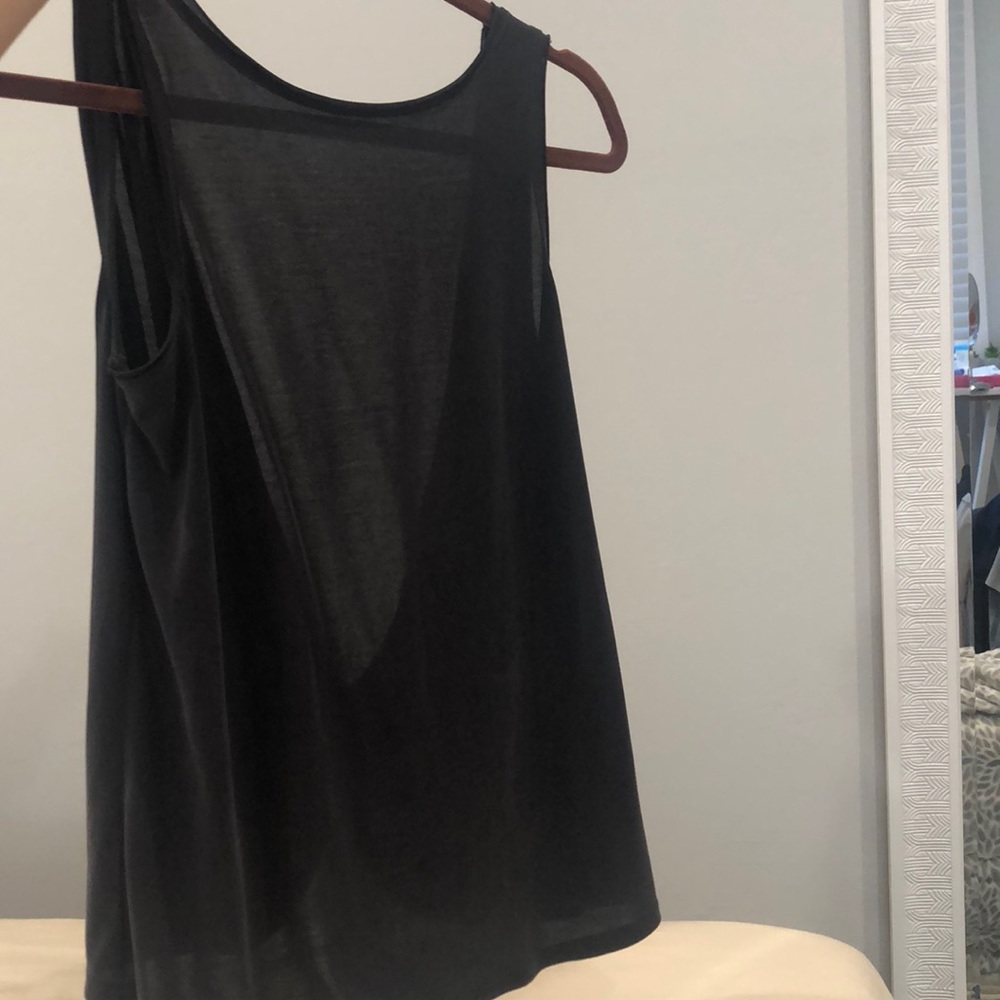 XS open back shirt